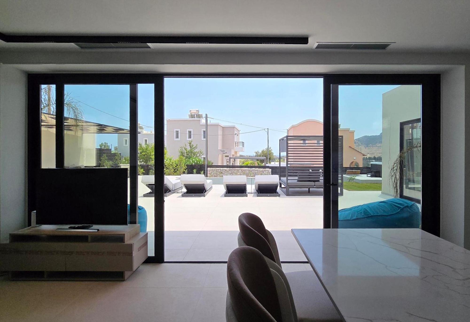 Trapezia Luxury Living Villa Kolymbia Luaran gambar