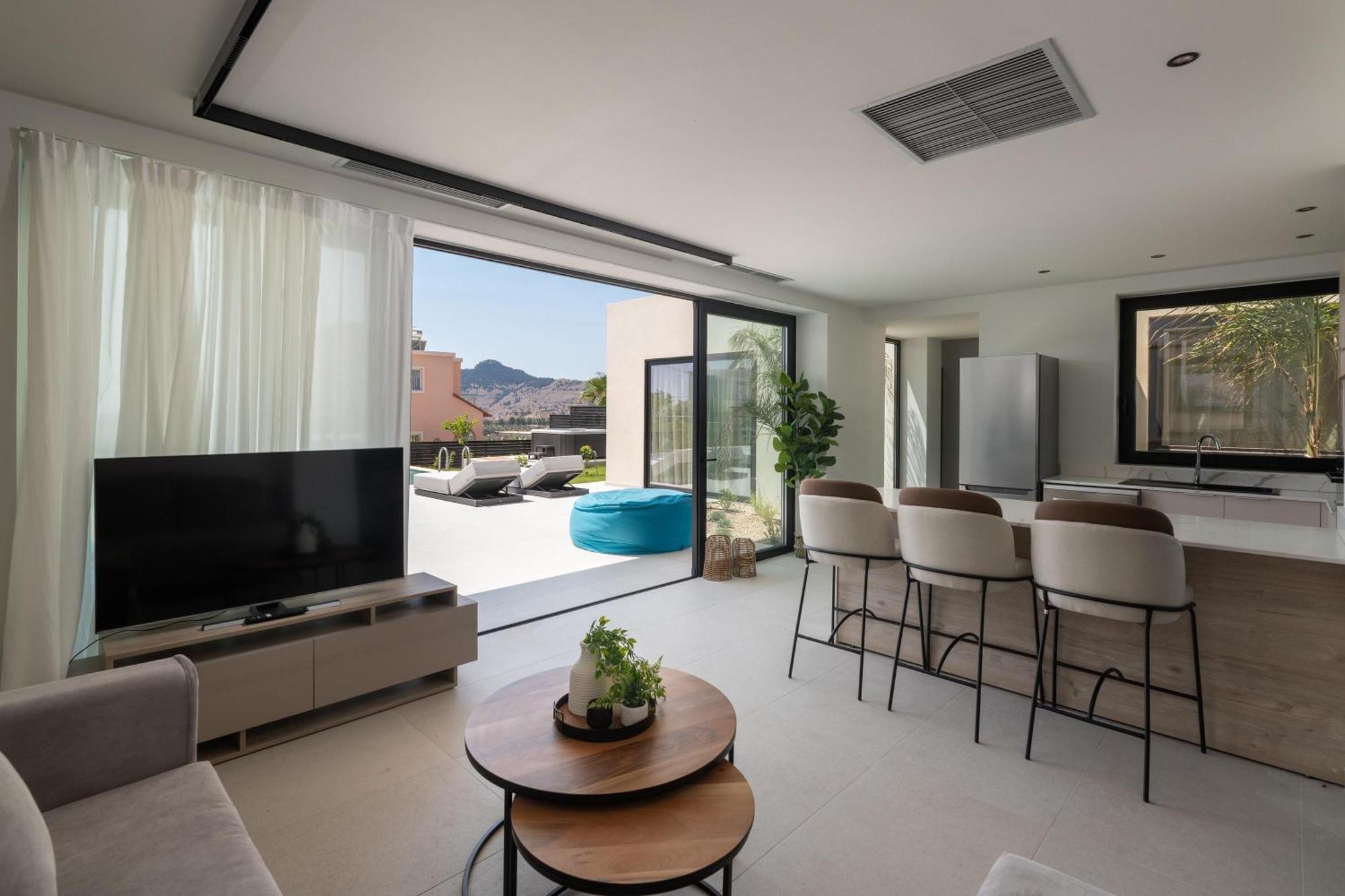 Trapezia Luxury Living Villa Kolymbia Luaran gambar