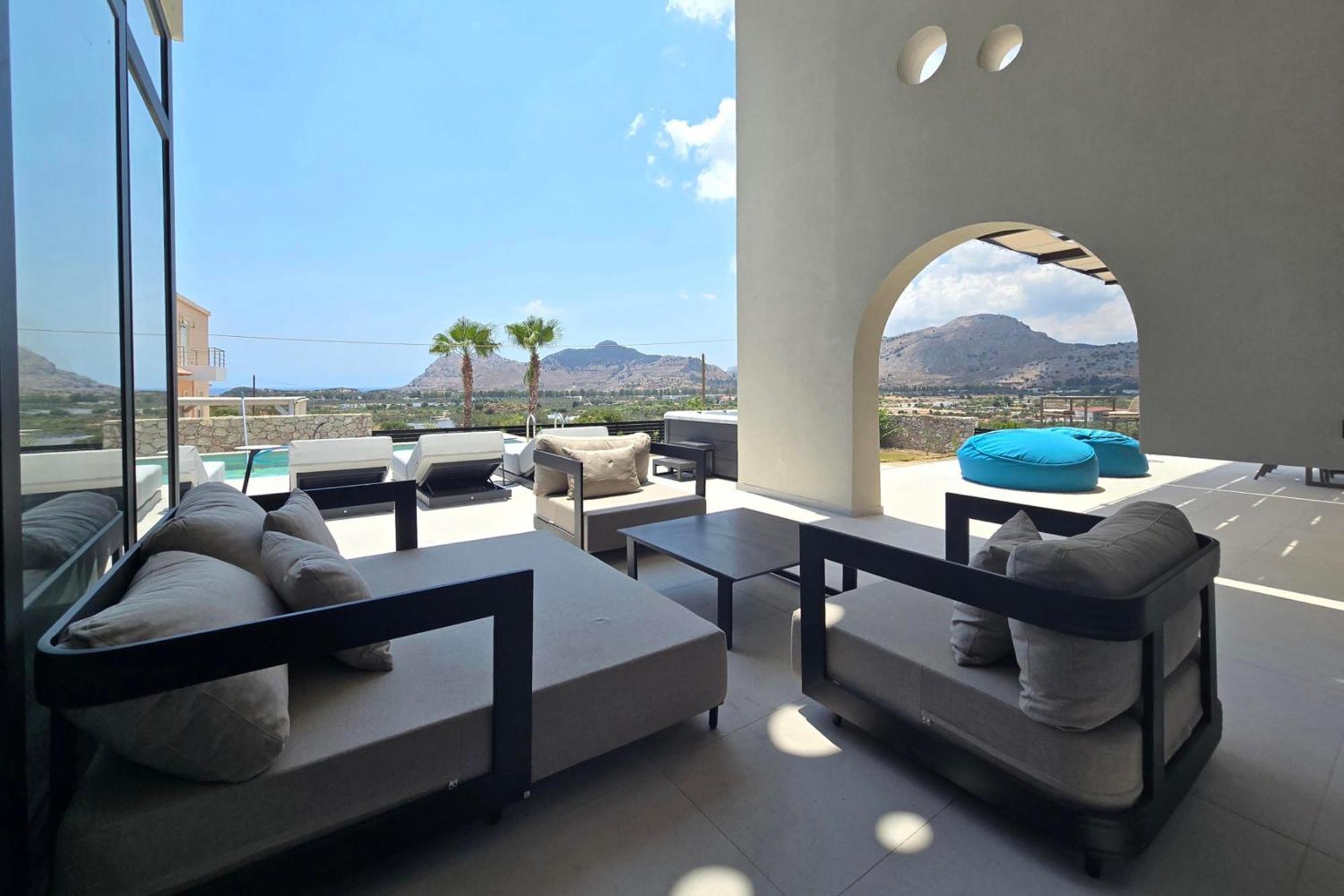 Trapezia Luxury Living Villa Kolymbia Luaran gambar