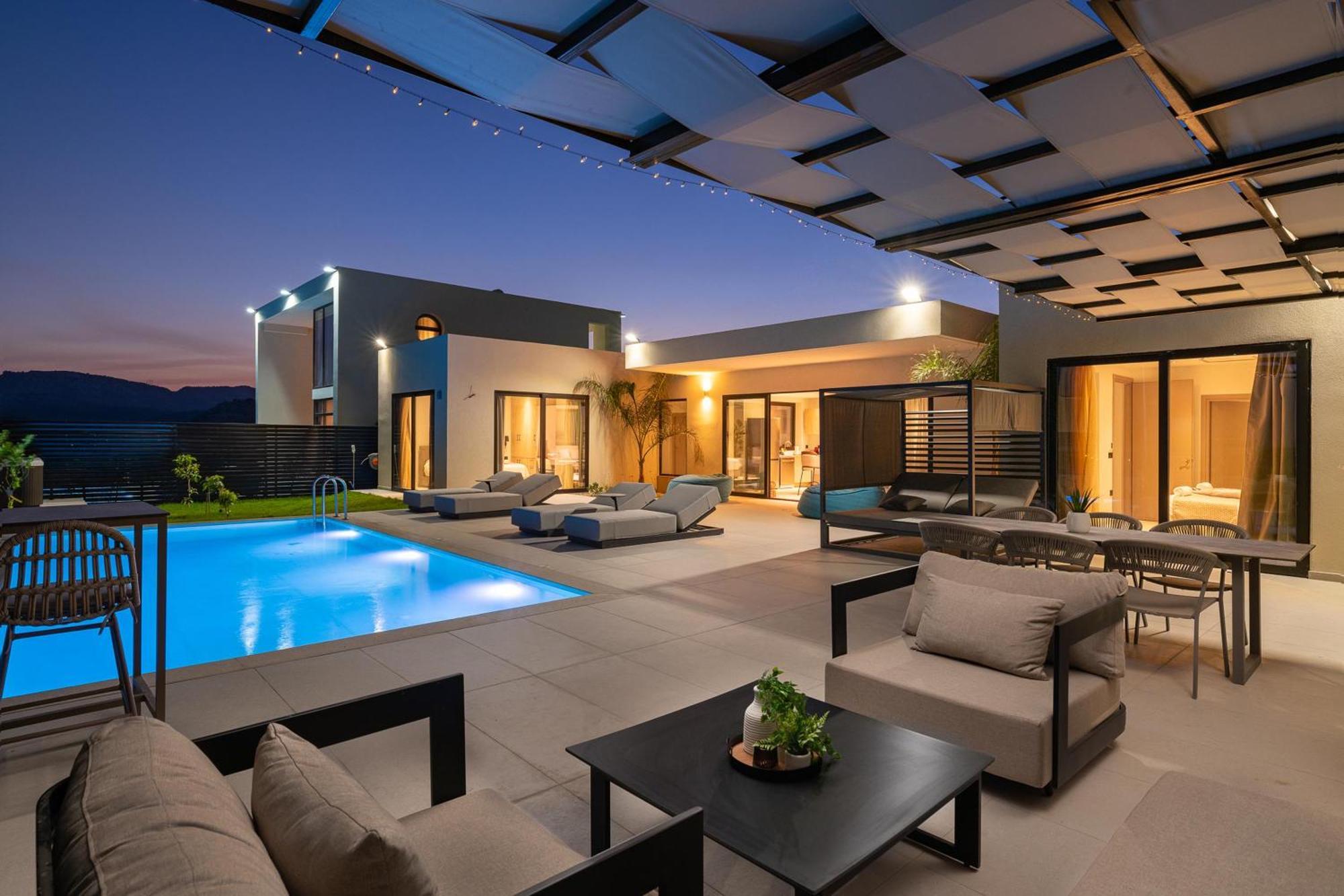 Trapezia Luxury Living Villa Kolymbia Luaran gambar