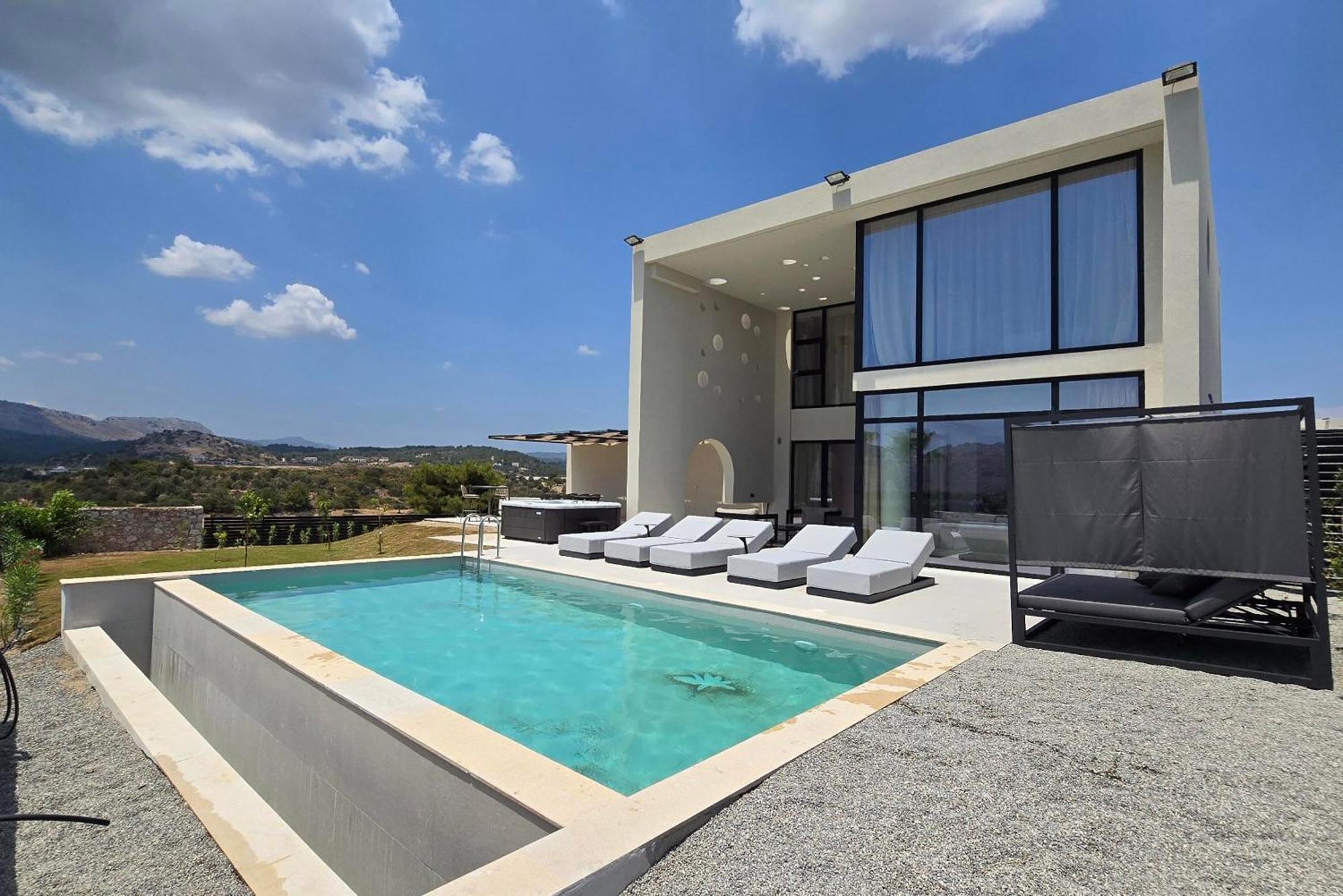 Trapezia Luxury Living Villa Kolymbia Luaran gambar