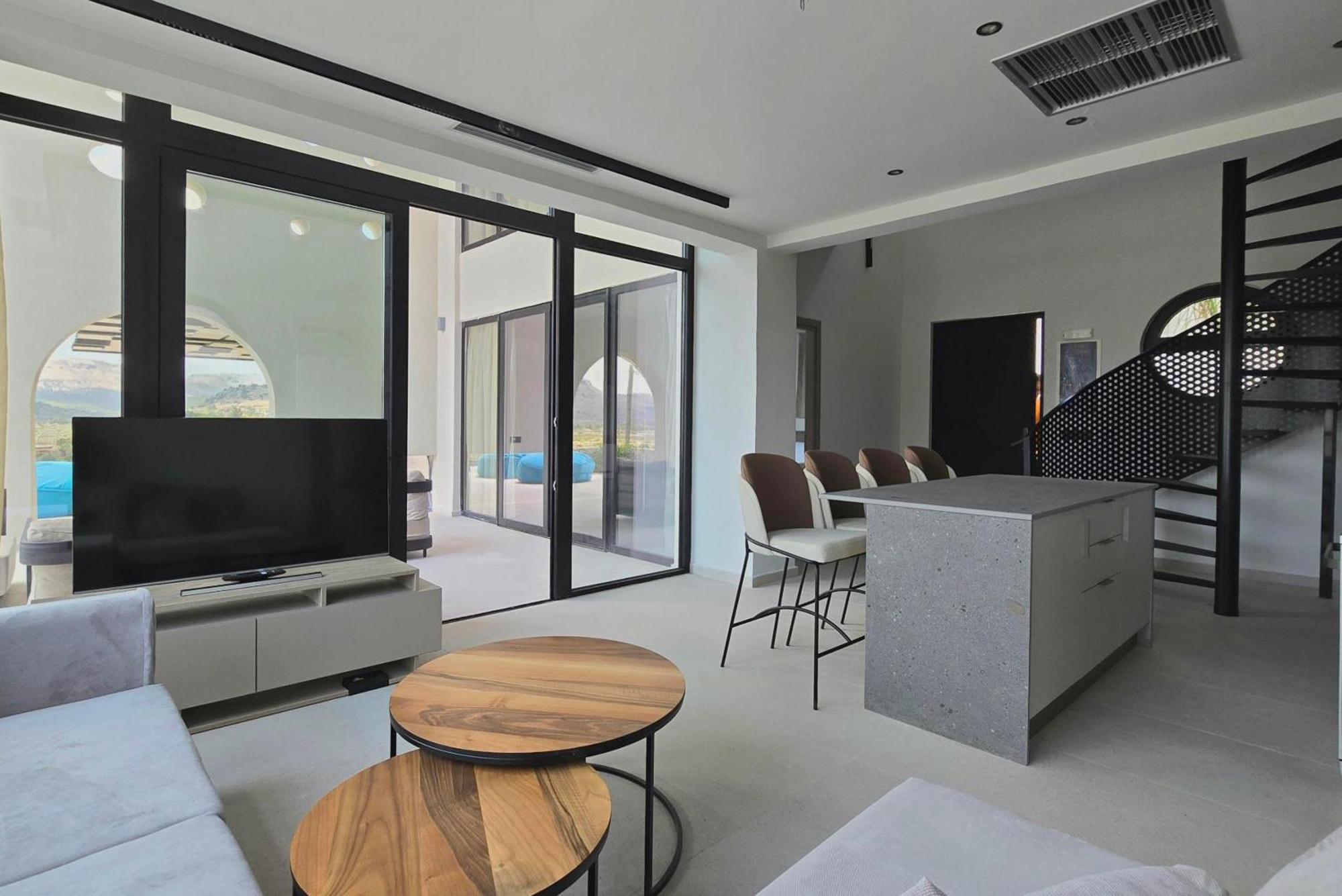 Trapezia Luxury Living Villa Kolymbia Luaran gambar