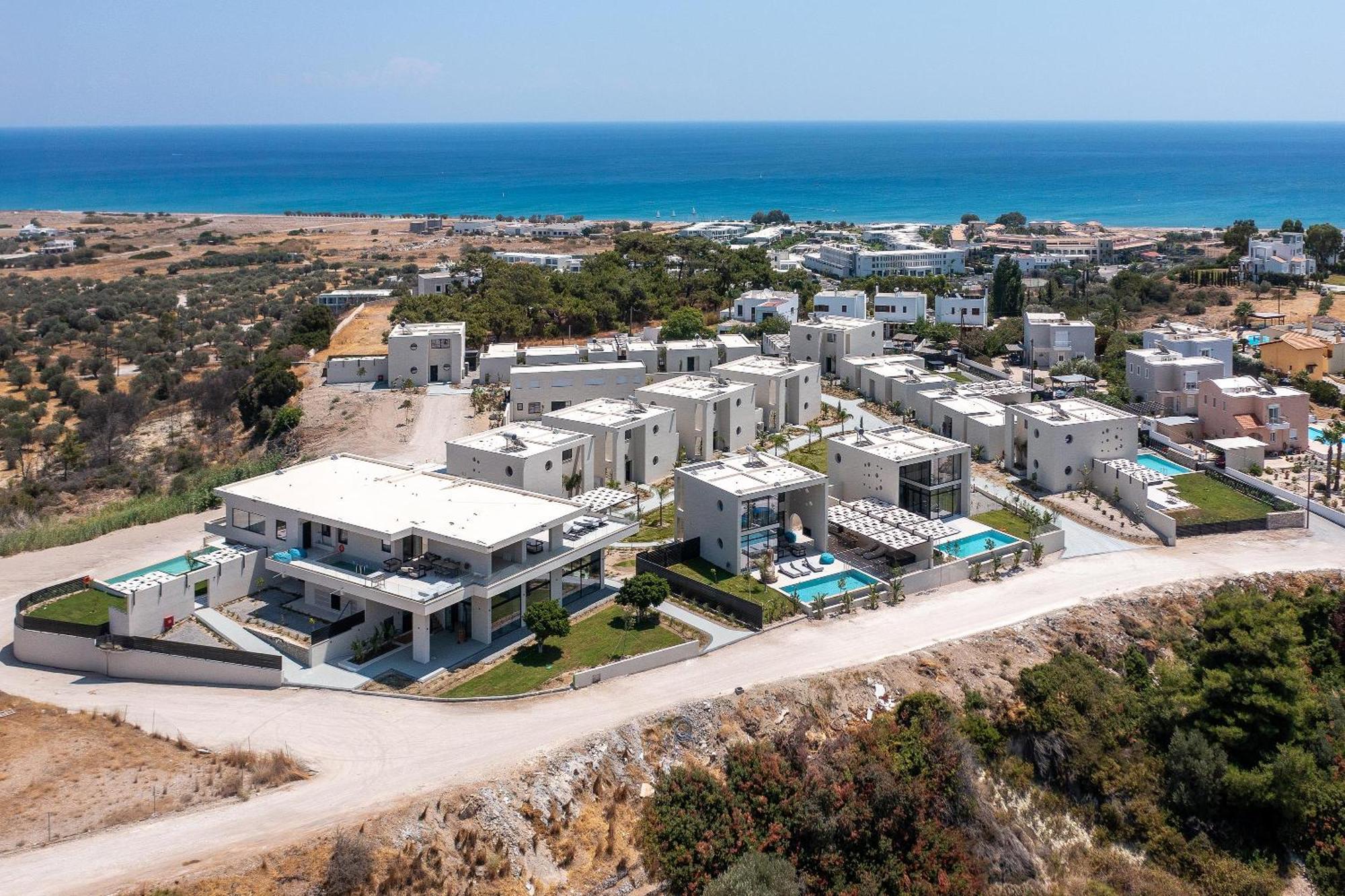 Trapezia Luxury Living Villa Kolymbia Luaran gambar