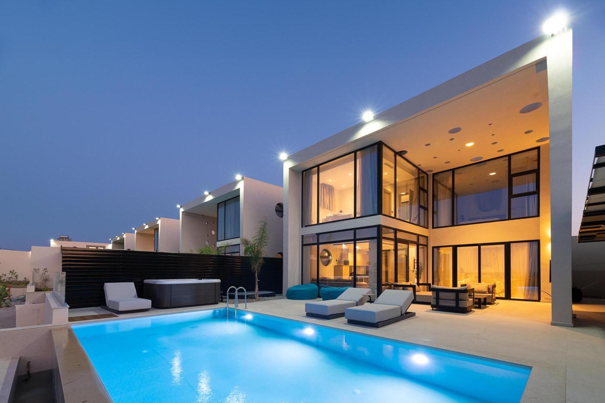 Trapezia Luxury Living Villa Kolymbia Luaran gambar