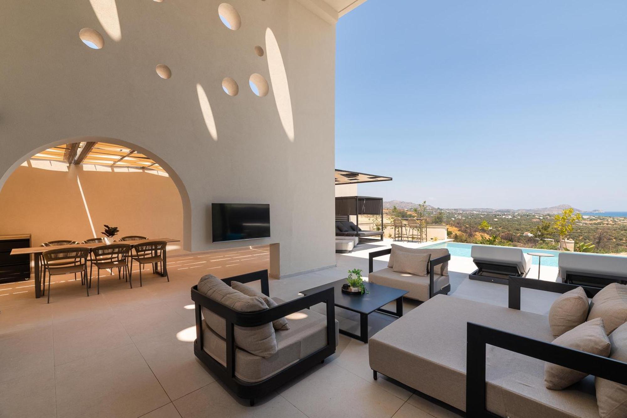 Trapezia Luxury Living Villa Kolymbia Luaran gambar